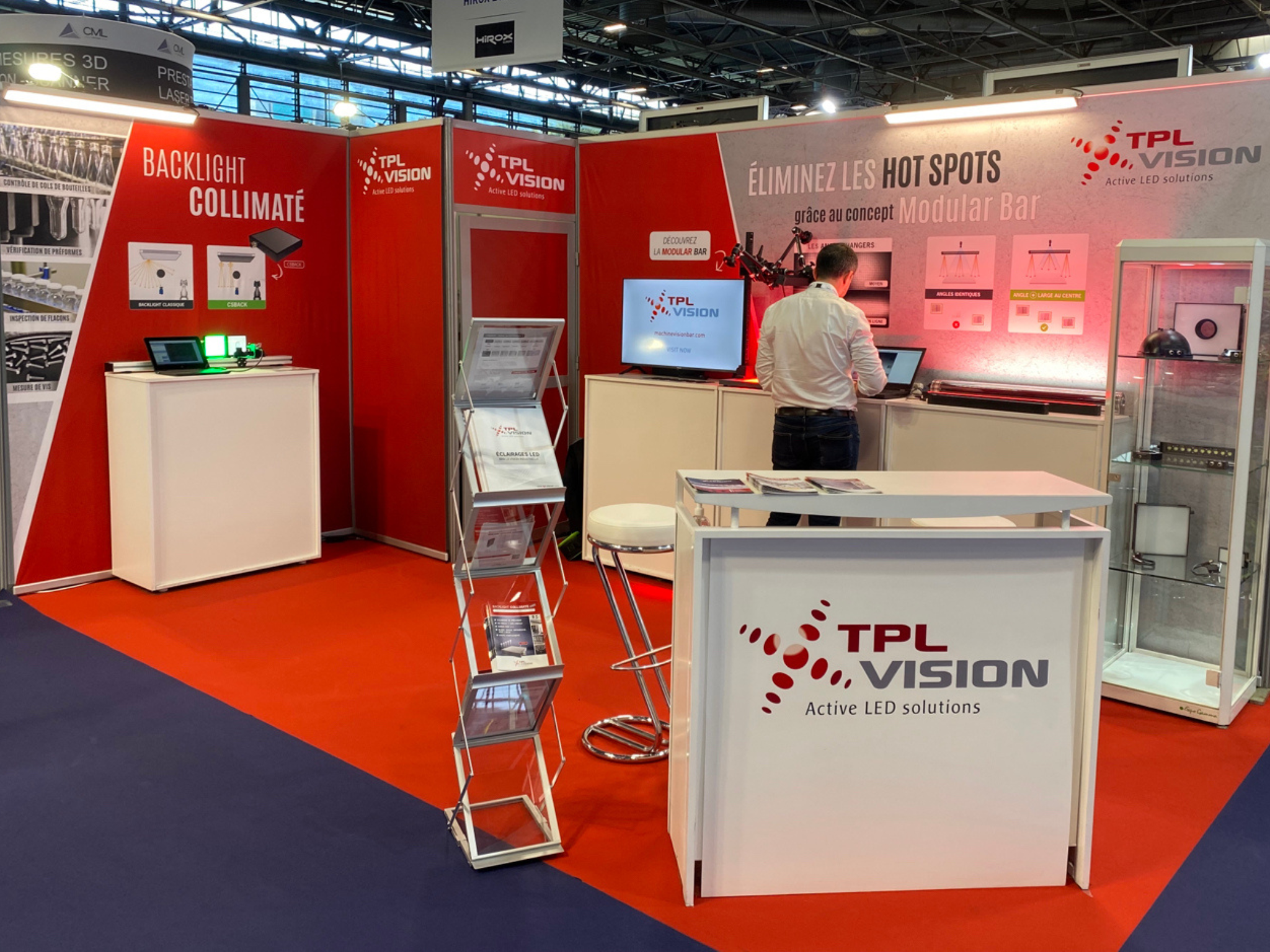 Trade show display - industrial automation exhibition