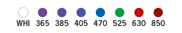 tpl vision colours options for the z spot led spotlight