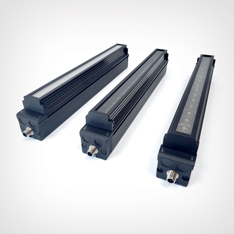ELINE line scan bar lights for machine vision, designed for high-speed inspection and uniform illumination.