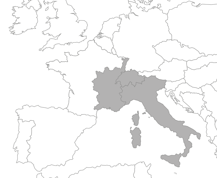 3 france east italy switzerland