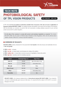 tpl photobiological safety